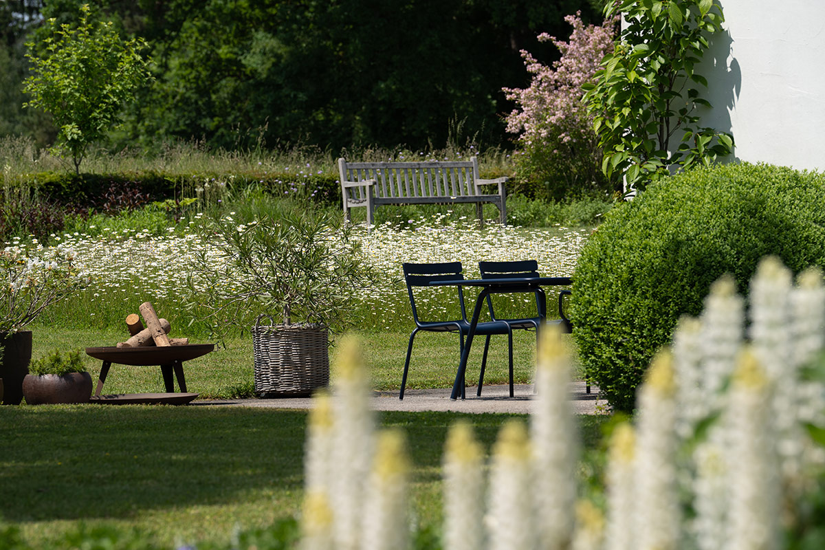 Schneeganserhof - Der Garten direkt am Chiemsee